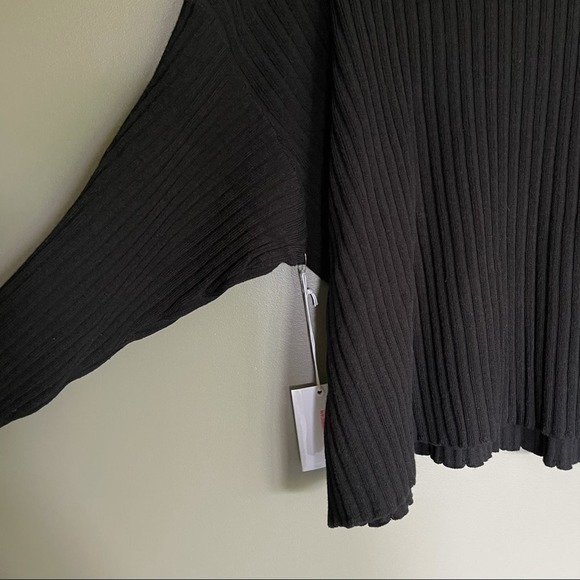 NWT Good American The Go To Boxy Sweater Black 4XL - Picture 14 of 16